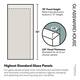 Glass Warehouse 44 in. - 48 in. x 78 in. Frameless Sliding Shower Door