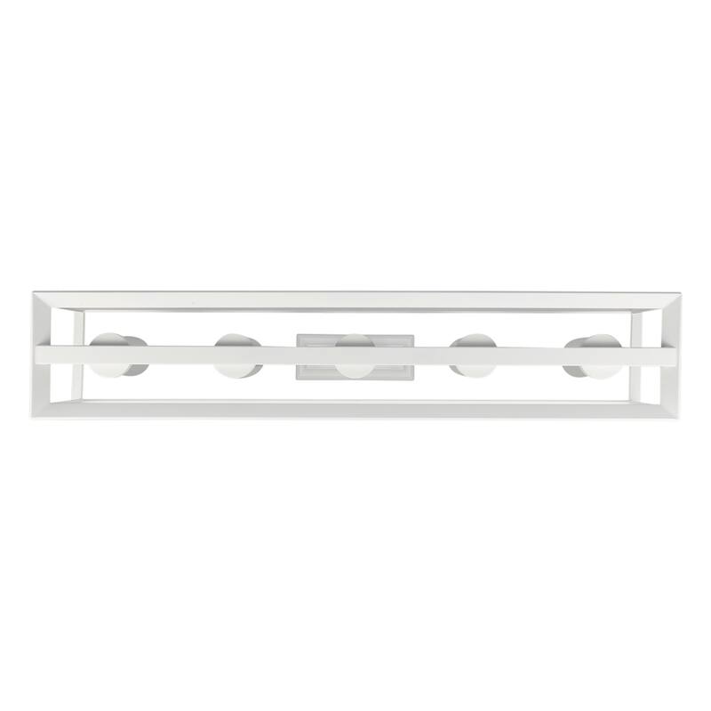 Golden Lighting Smyth 5-light Island Light in Natural White