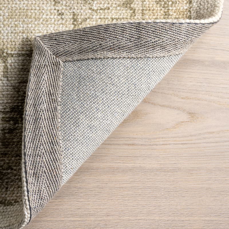 Castellan Medallion Wool and Cotton Area Rug