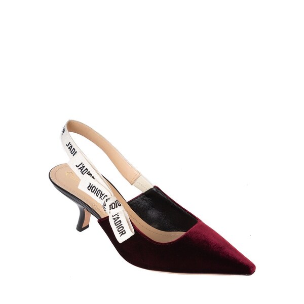 dior kitten heel slingback