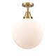 Option Brushed Brass / Matte White