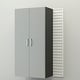 preview thumbnail 3 of 4, Flow Wall 8 Piece PVC Indoor Cabinet Deluxe Workstation