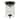 Atlas Lighting Hamel Mission-Style Seeded Glass Flush Mount - 8 inch Wide