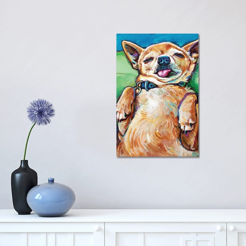iCanvas "Sleepy Chihuahua II" by Robert Phelps Canvas Print - 18x12x1.5