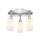 Option Satin Nickel / Matte White