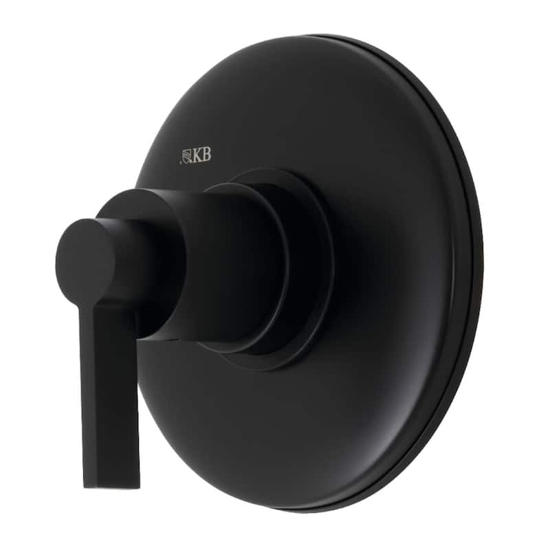 Kingston Brass NuvoFusion Single Handle Volume Control Valve Trim - - Matte Black