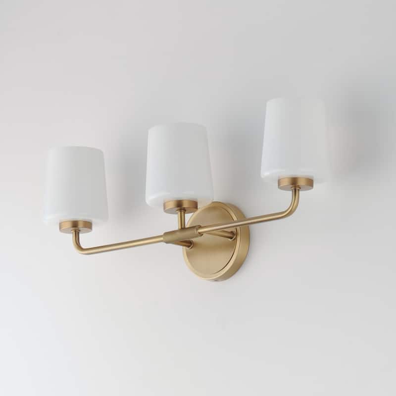 Maxim 12693WT Durham 3 Light 23" Wide Bath Vanity Light