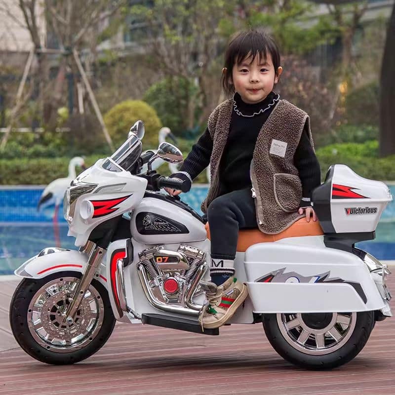 Kids Motorcycle, Ride On Motorcycle, Kids Electric Motorcycle 12v Two Seat Motorcycle For Kids