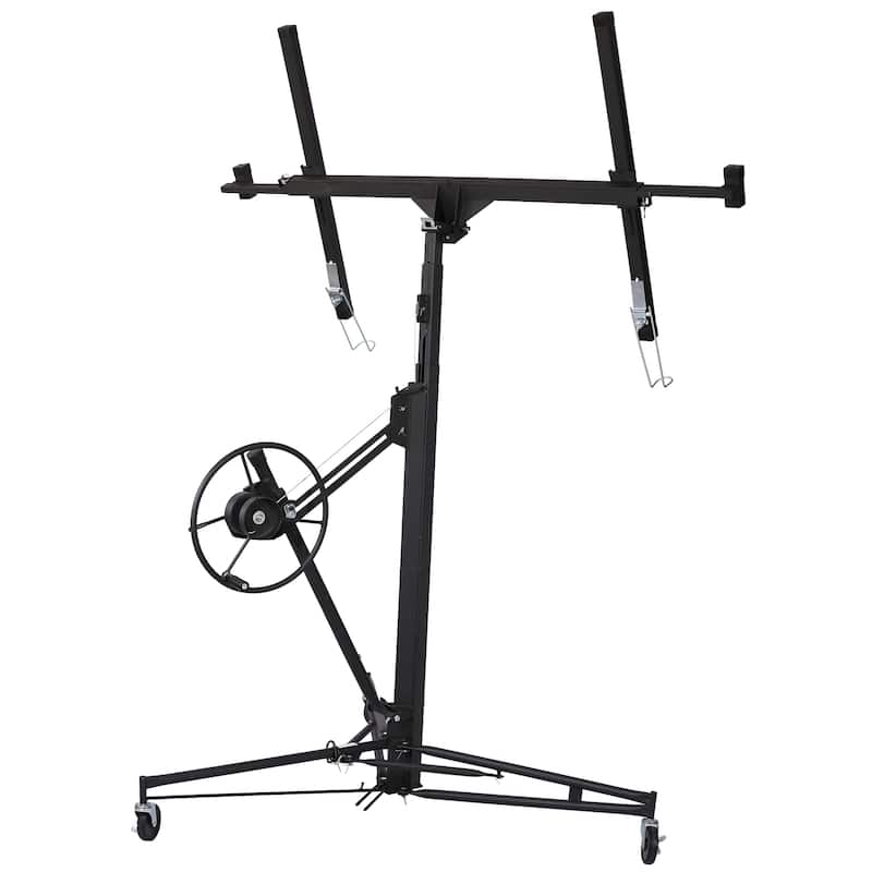 16ft Drywall Lift Rolling Panel Hoist Jack Lifter