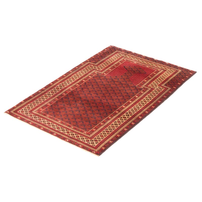 Teimani Brown Rug 3'2" x 4'11" - 3'2 x 4'11