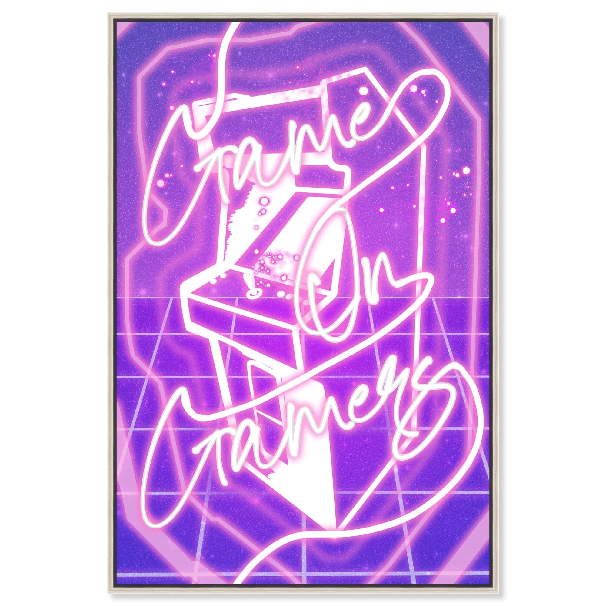 Game on Canvas Gamer Art Prints by Art Remedy