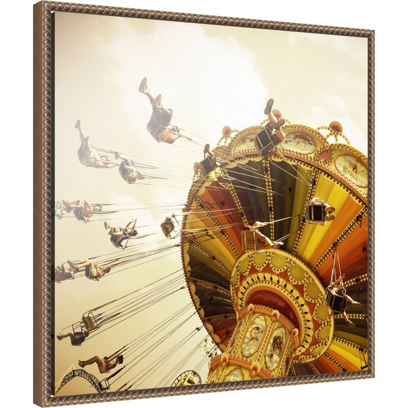 Euphoria by Kapuschinsky Framed Canvas Wall Art Print