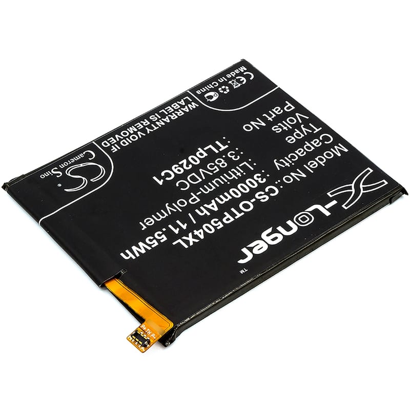 Battery for T-Mobile Revvl 5049Z A30 Plus Alcatel 5049S 5049W Greatcall TLp029C1 - Black