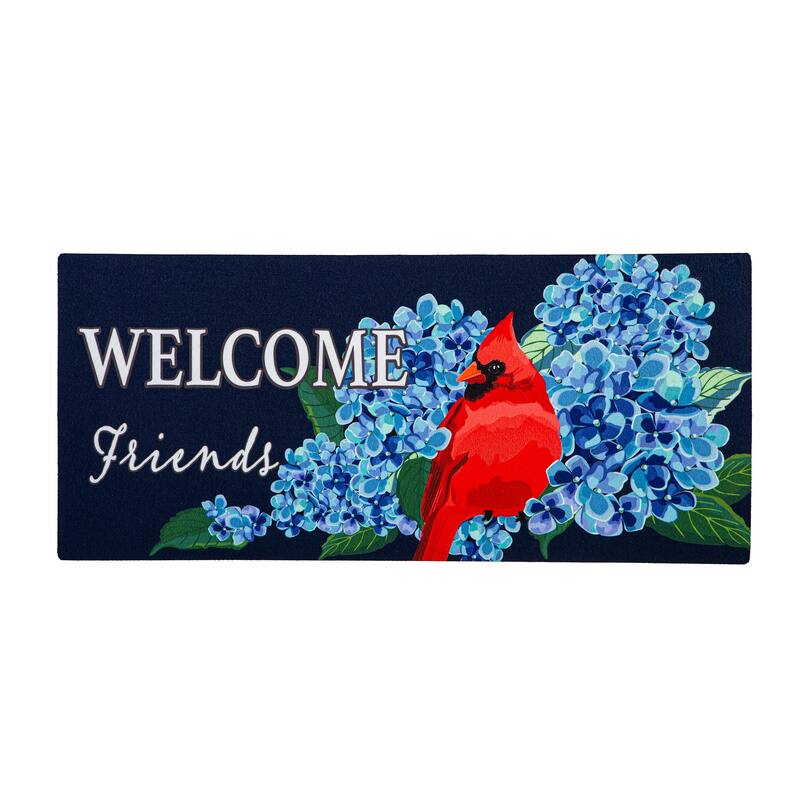 22 in. x 10 in. Hydrangea Cardinal Sassafras Switch Mat