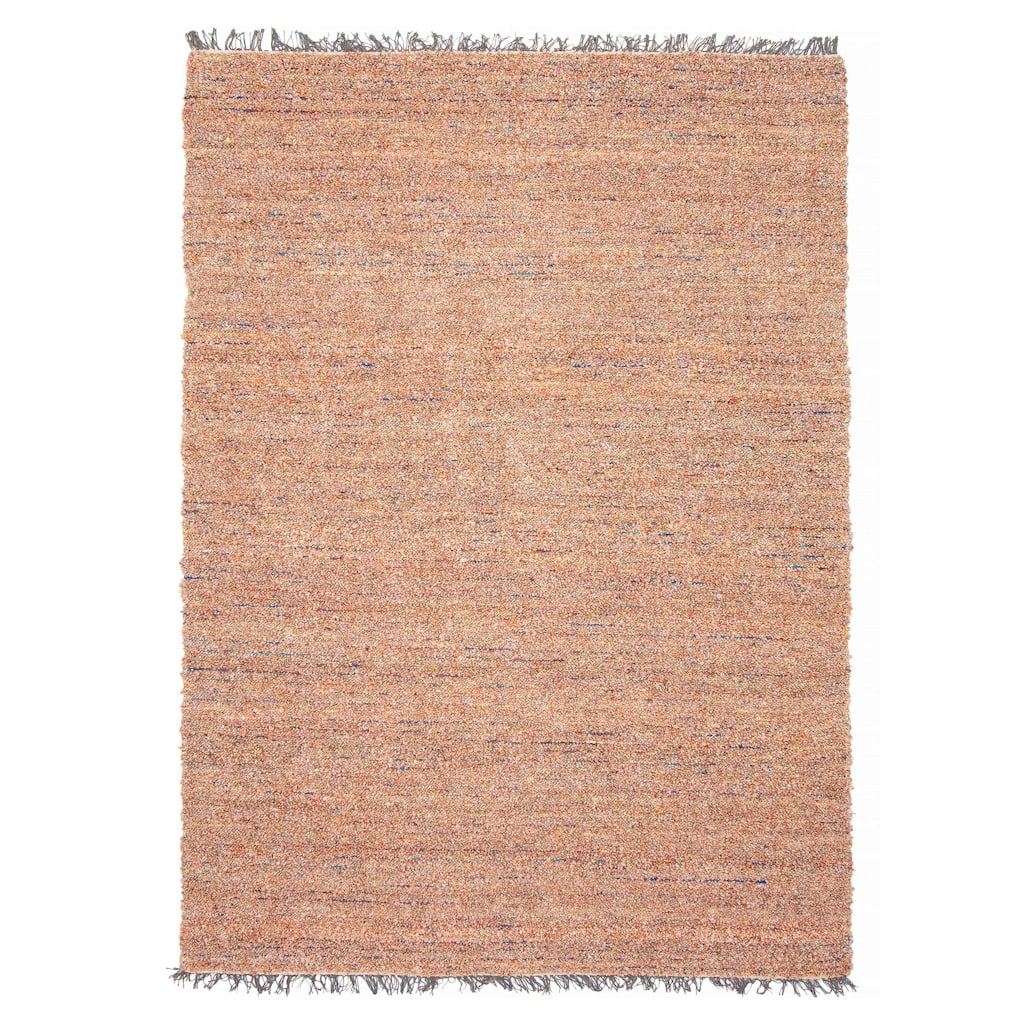ECARPETGALLERY Braid weave Sienna Copper Wool Rug - 5'3 x 7'5