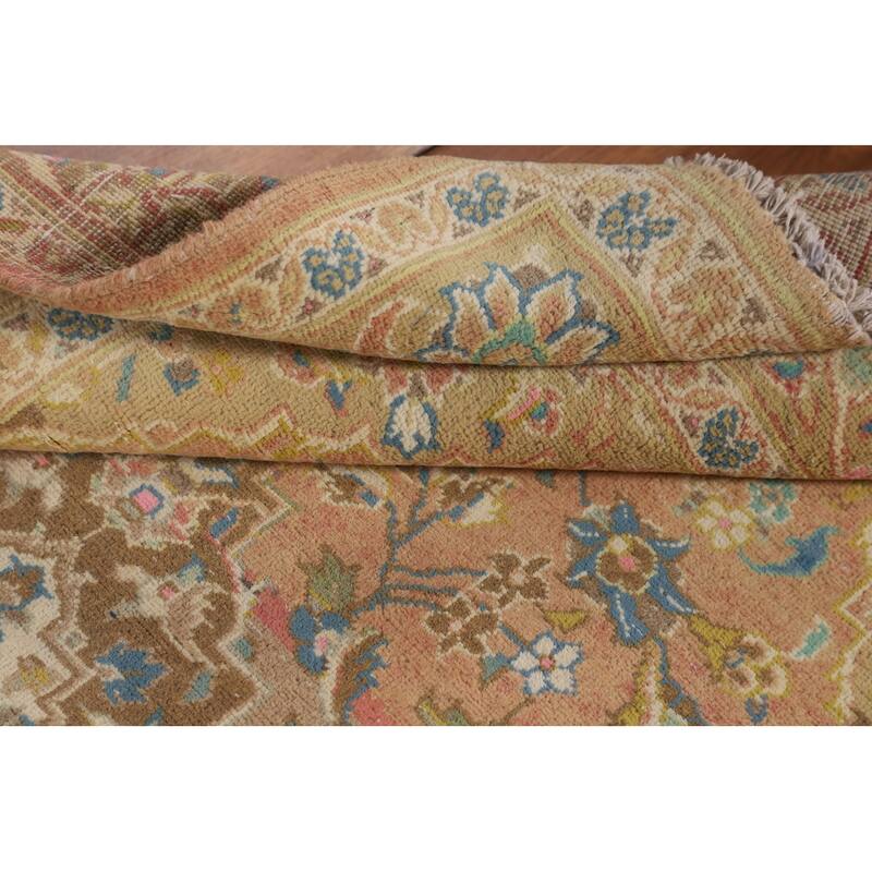 Kashan Persian Accent Rug Hand-Knotted Wool Carpet - 3'3" x 4'11"
