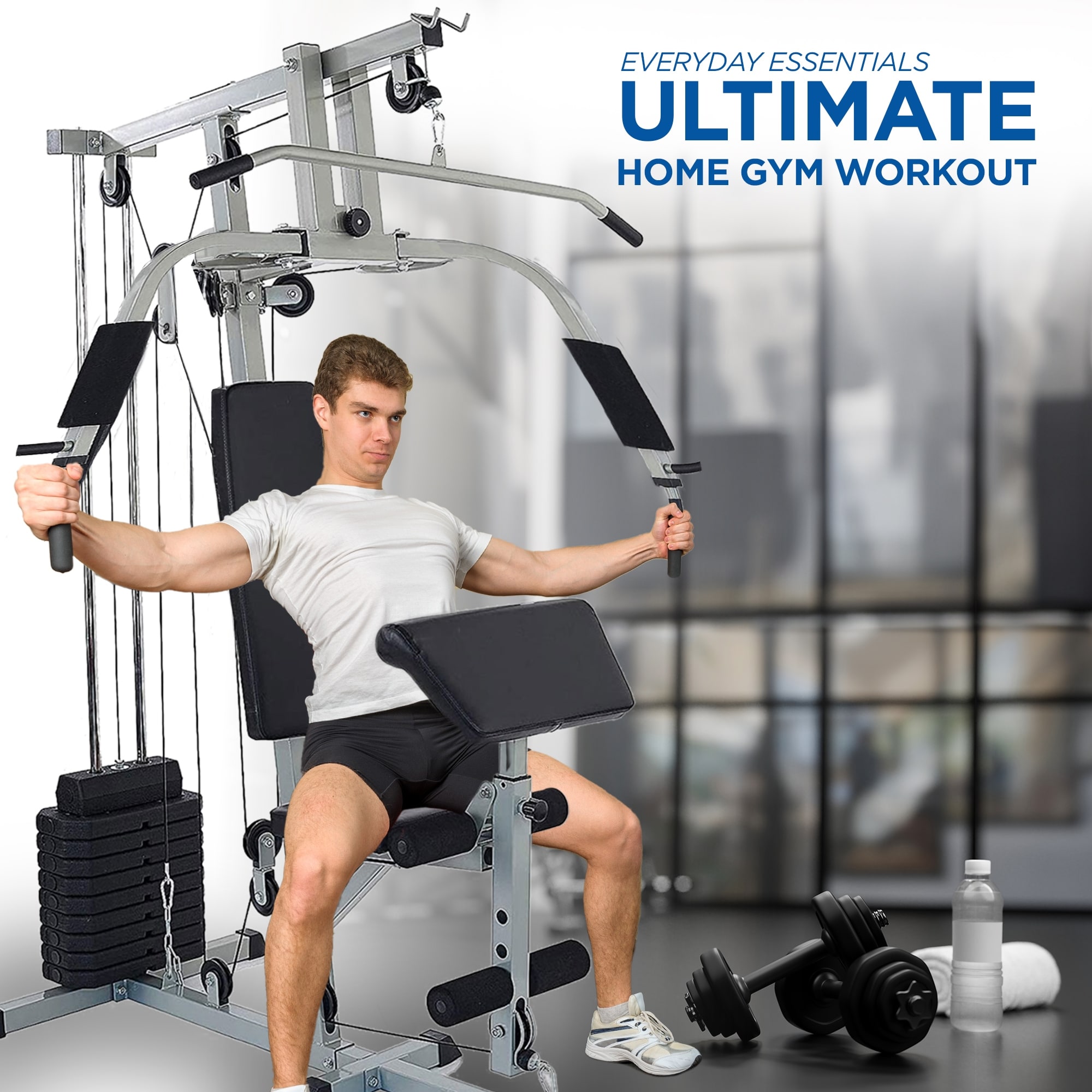 system workout everyday essentials multifunctional workout station