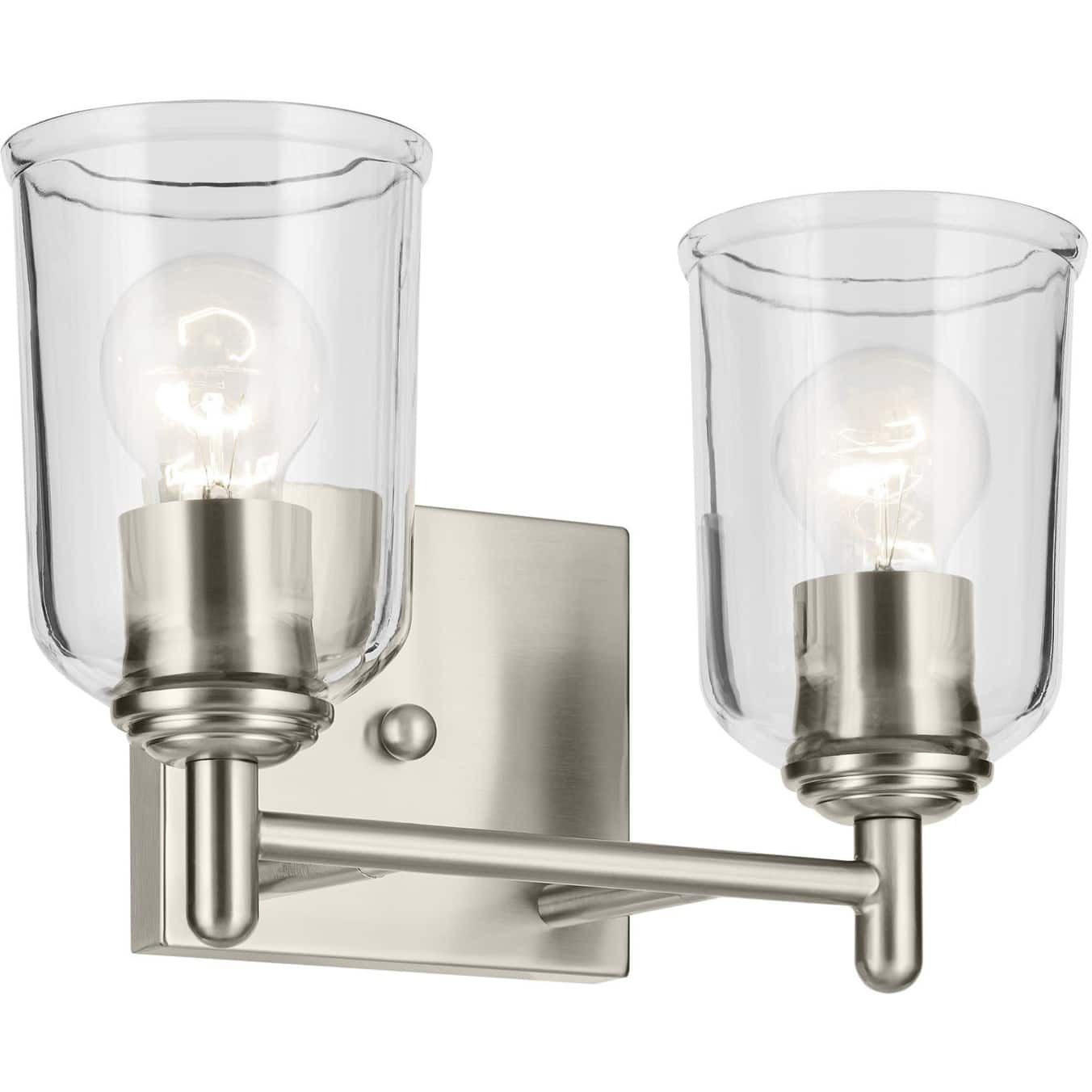 Option Brushed Nickel / Clear