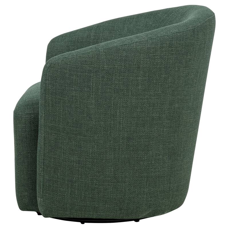 Mossbrook Fabric Upholstered Swivel Accent Chair - 29.25" x 29.25" x 31.5"