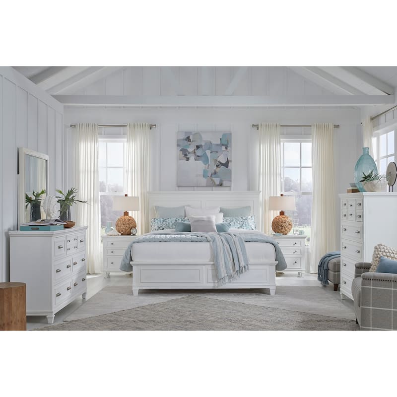 Magnussen Home Charleston White Dove Drawer Chest