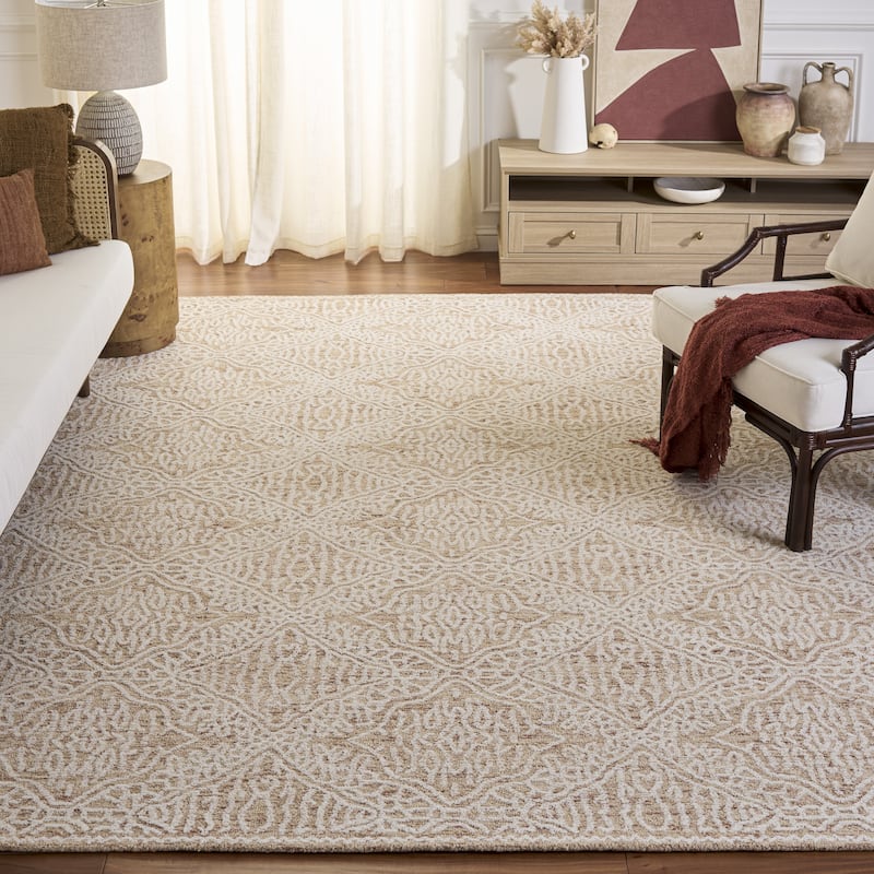 SAFAVIEH Handmade Capri Charyl Modern Wool Rug