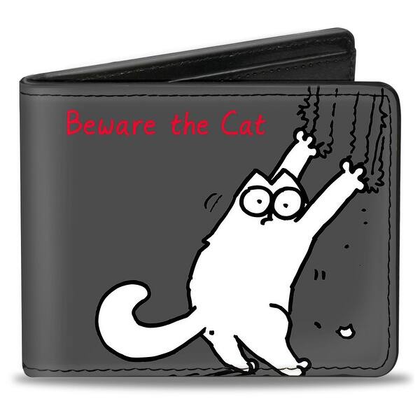 Shop Beware The Cat Simon S Cat Scratching Gray Red Black White Bi