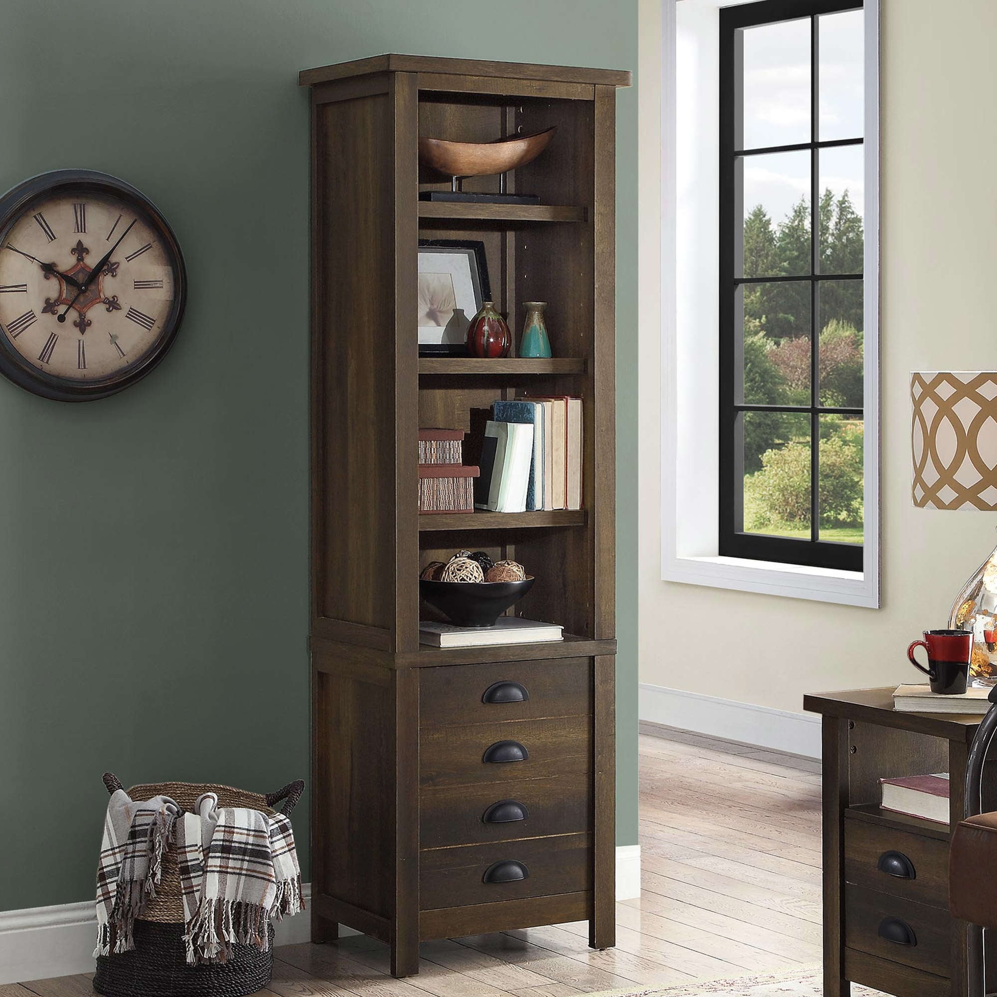 Better homes and gardens granary modern farmhouse 72 inch tower bookcase hotsell