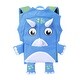 preview thumbnail 1 of 4, Kids Backpack with Multiple Shape Faces Toddler’s Toy and Gift Dinosaur Shape - 10.2"W*13.1"H Green