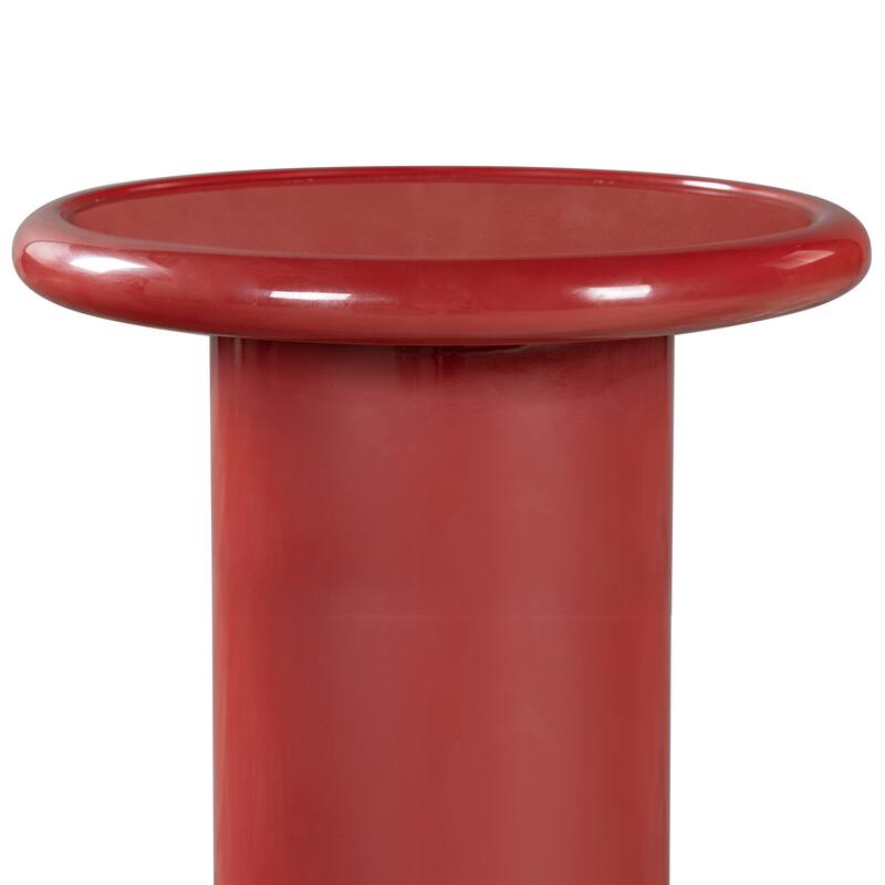 SAFAVIEH Couture Lollita Round Concrete Accent Table - 18"W x 18"D x 22"H