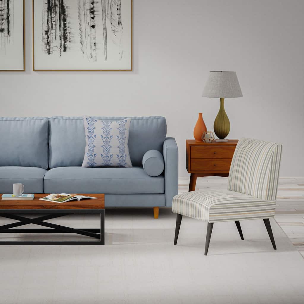 Alora Decor Lofton Ivory Geometric Hand Tufted Wool Rug