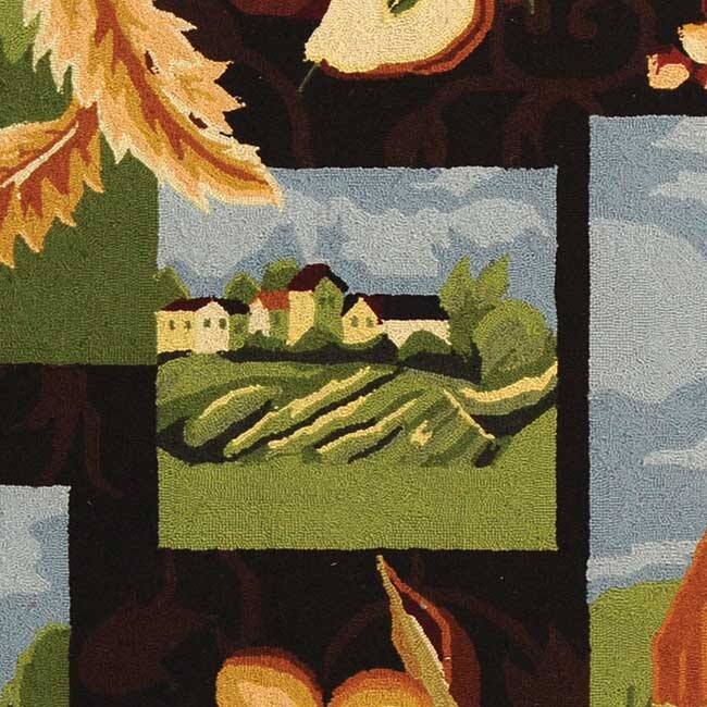 SAFAVIEH Handmade Chelsea Lucero French Country Wool Rug