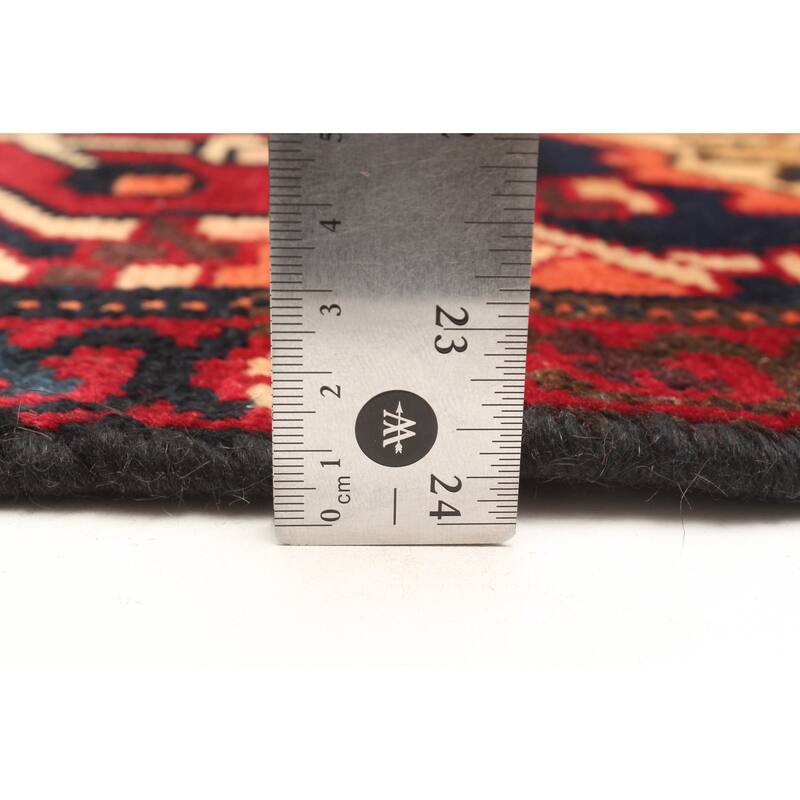 ECARPETGALLERY Hand-knotted Anadol Red Wool Rug - 3'8 x 5'11