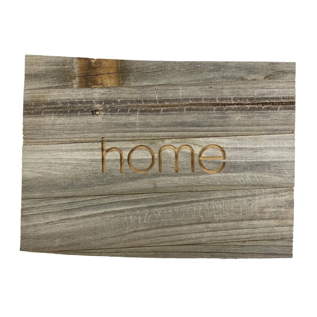 Large Rustic Farmhouse Colorado Home State Reclaimed Wood Wall Sign