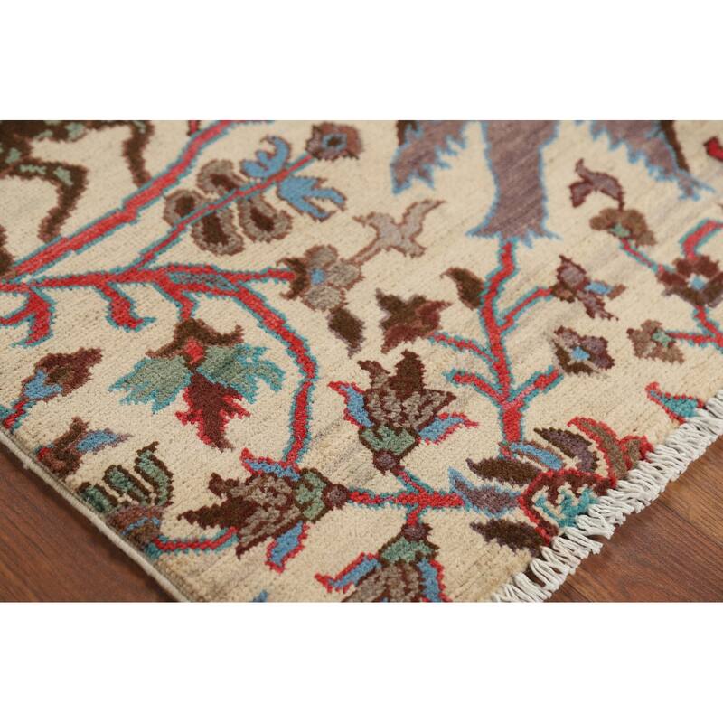 Animal Pictorial Ziegler Oriental Accent Rug Handmade Wool Carpet - 2'0" x 3'0"