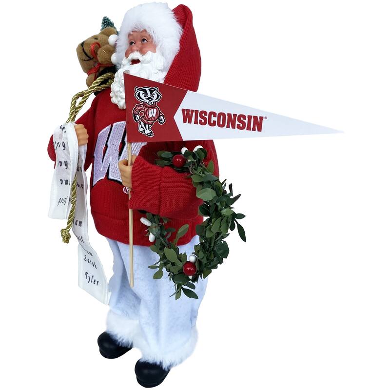 12 Inch University of Wisconsin Proud Santa