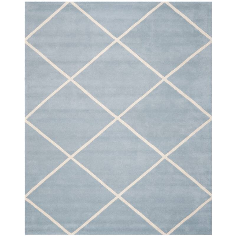 SAFAVIEH, Handmade Chatham Ezzelina Modern Moroccan Wool Rug