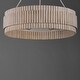 preview thumbnail 4 of 4, Maxim 14456WWT Satori 6 Light 31" Wide Ring Chandelier