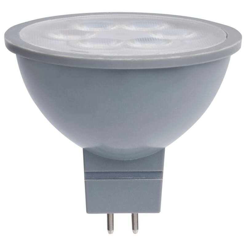 4.5 W MR16 LED Silver Finish 5000K GU5.3 Base 360L 12V - Gray