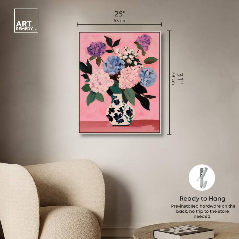 Flower Pot Dream II Canvas by Art Remedy