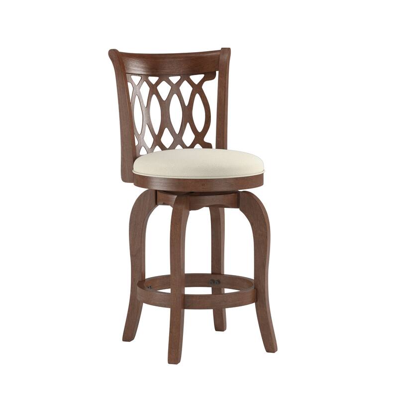 Verona Swivel 24-inch Counter Height Stool by iNSPIRE Q Classic