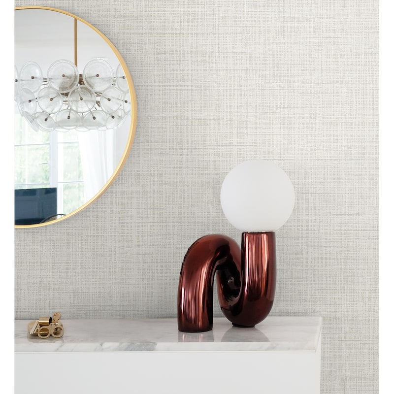 Seabrook Designs Glitter Faux Finish Nonwoven Unpasted Wallpaper
