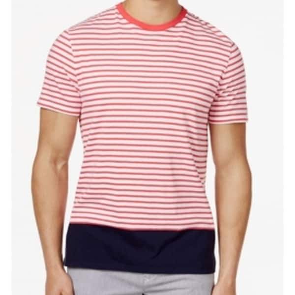 tommy hilfiger pink t shirt mens