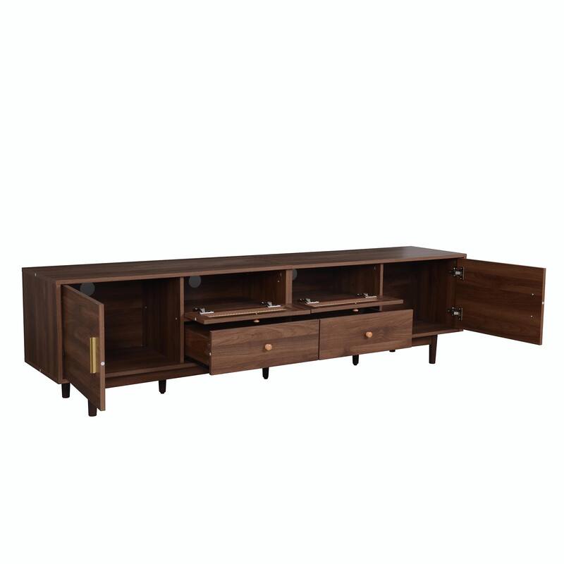 76" TV Stand with Drawers - Perfect for Living Room or Bedroom