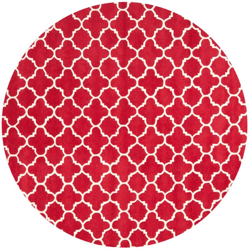 SAFAVIEH, Handmade Chatham Caisa Modern Moroccan Wool Rug