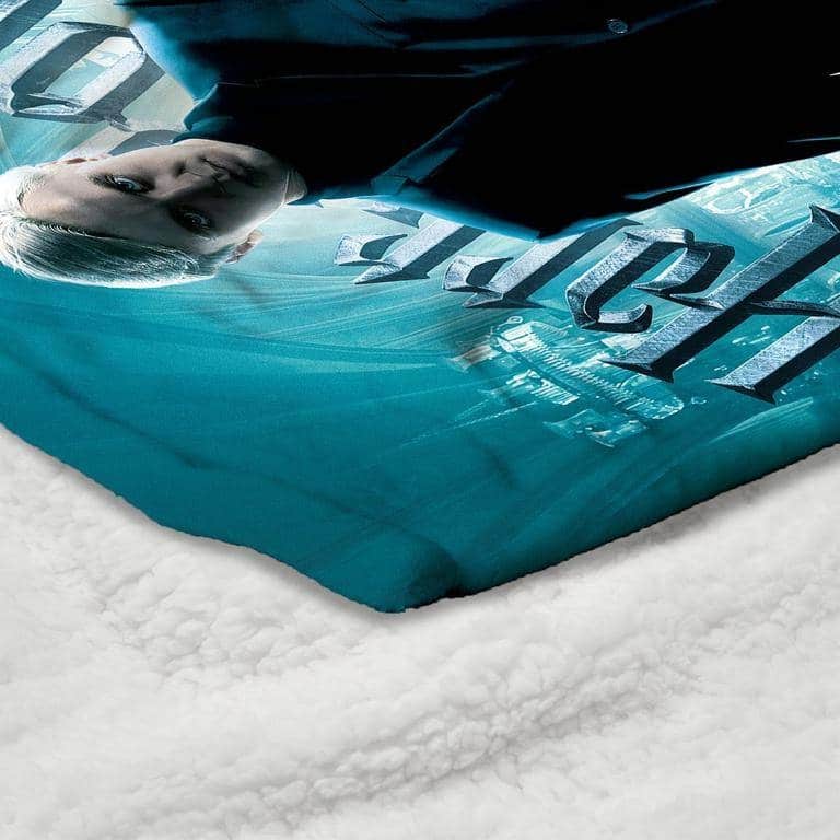 Warner Brothers Harry Potter Silk Touch Sherpa Throw Blanket