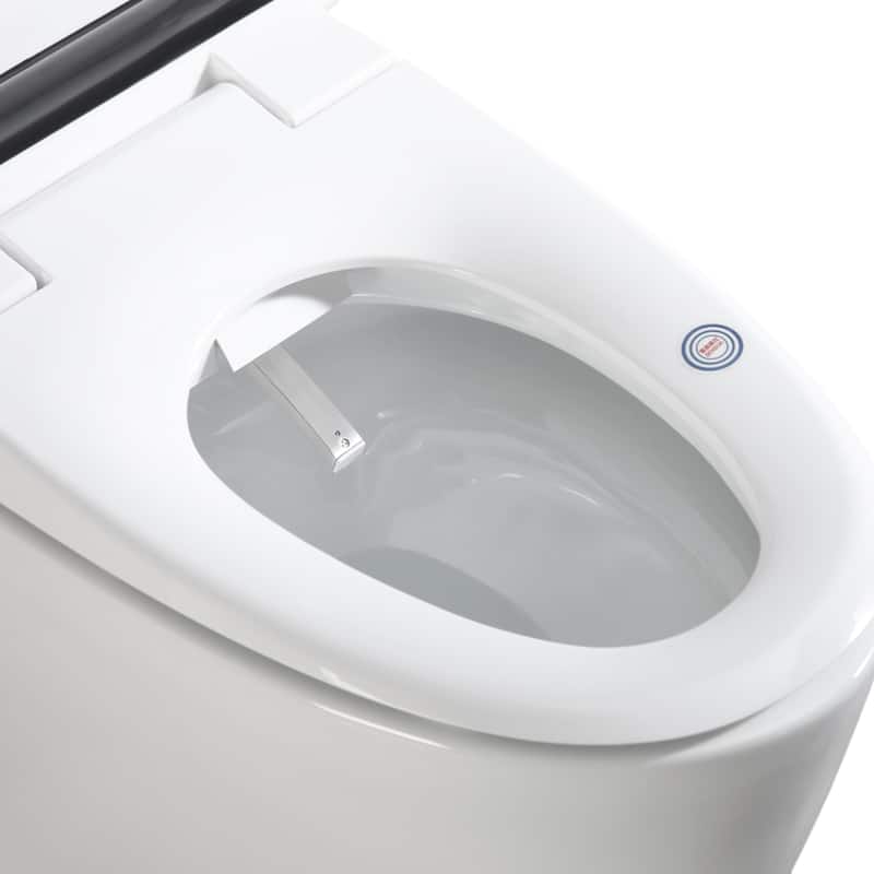 Pacific Smart Toilet- 1.28 GPF Water-Efficient Elongated - N/A