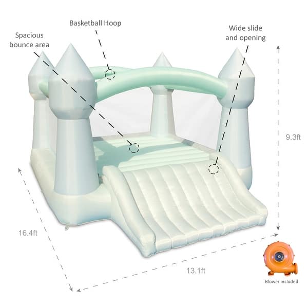 Bounceland Party Castle DayDreamer Mist Bounce House