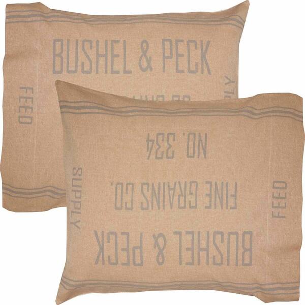 Grace Feed Sack Pillow Case Set - On Sale - Overstock - 31993952