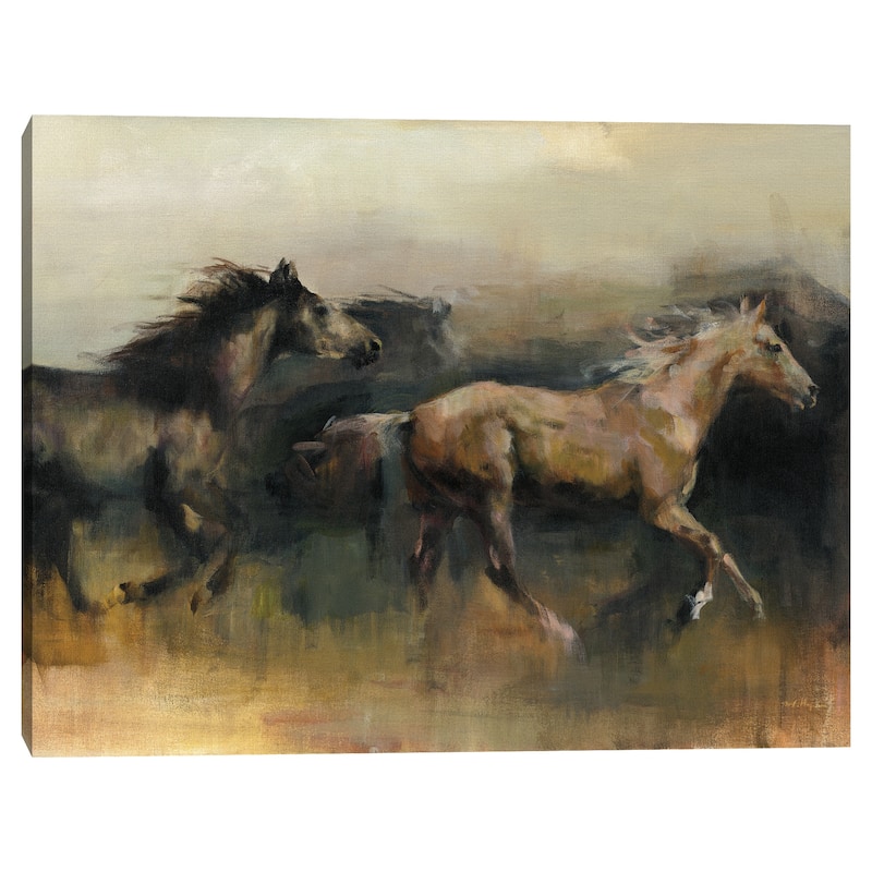 Roaming the West Crop by Marilyn Hageman Canvas Art Print
