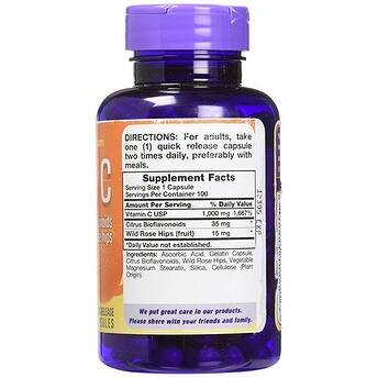 Shop Piping Rock Vitamin C 1000 Mg With Bioflavonoids Wild